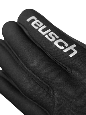 Перчатки REUSCH Karayel Windstopper Touch-Tec Black/Silver