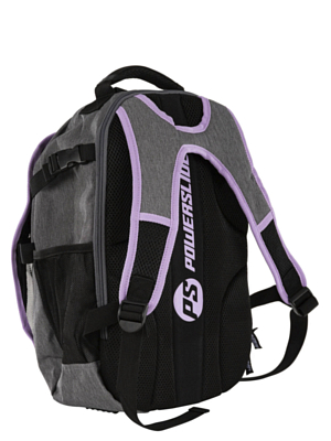 Рюкзак для роликов Powerslide Fitness Backpack Dark grey/Purple