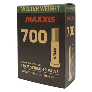 Велокамера Maxxis Welter Weight 700X33/50C Автониппель 48 мм