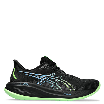 Asics Gel Cumulus 26 Black Electric Lime