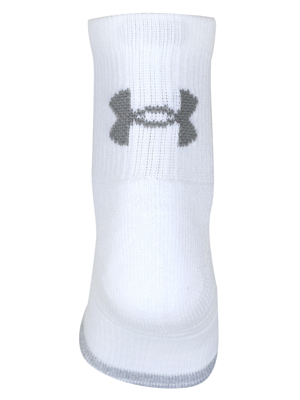 Набор носков Under Armour Heatgear Quarter 3Pk White