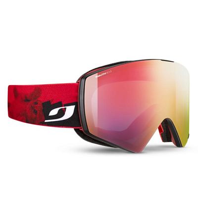 Маска горнолыжная Julbo Razor Edge Reactiv S1-3 Red/Black/Pink Flash