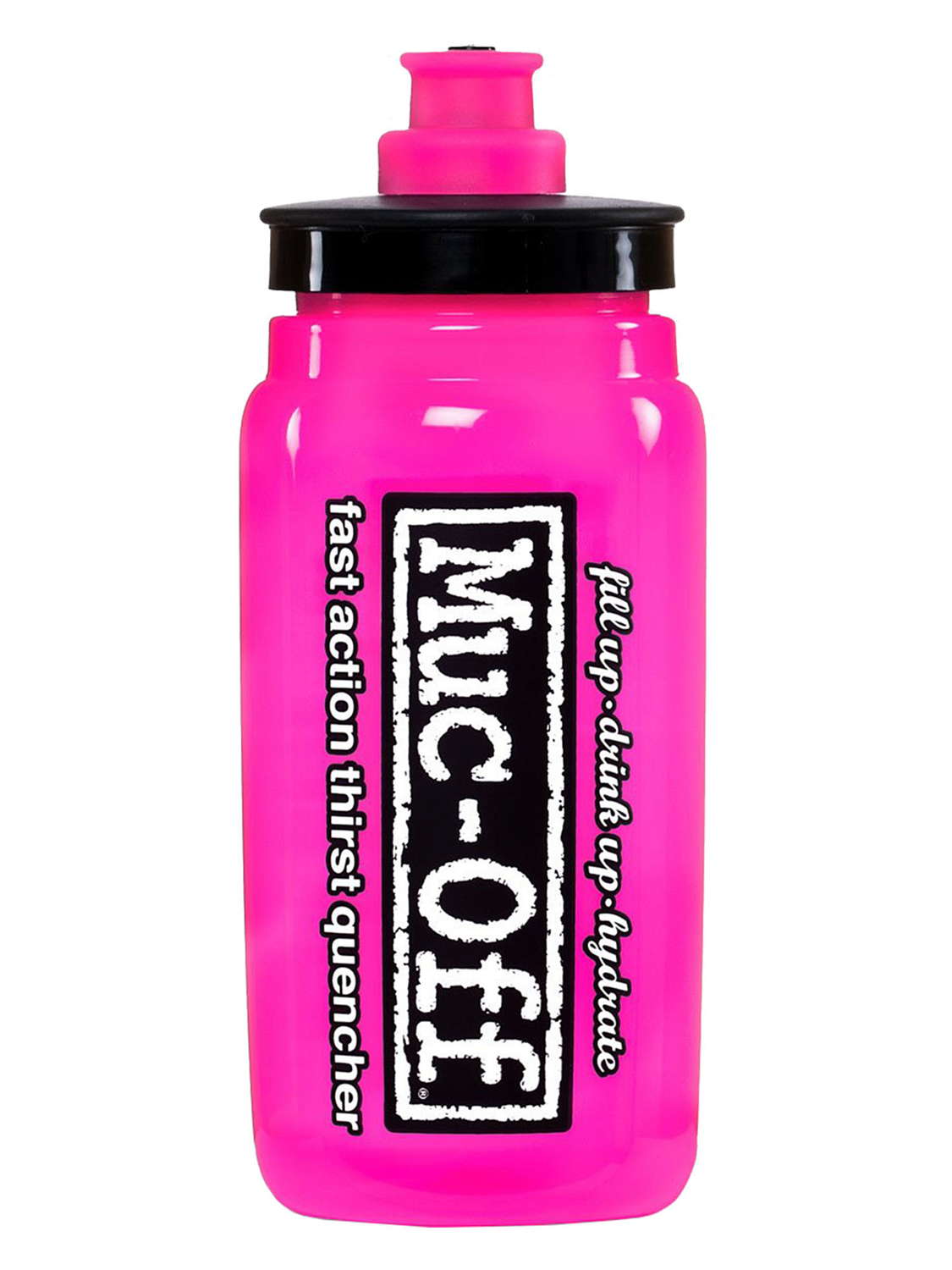 Фляга Muc-Off Pink Custom Fly Water Bottle 550ml