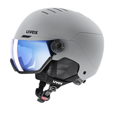 Шлем с визором UVEX Wanted Visor Rhino Matt