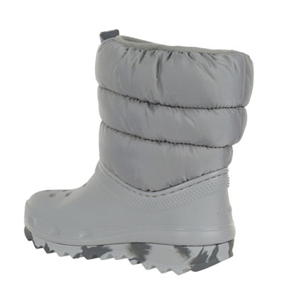 Сапоги детские Crocs Classic Neo Puff Boot K Light Grey