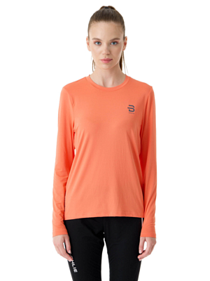 Футболка с длинным рукавом Bjorn Daehlie Long Sleeve Flash Wmn Persimmon