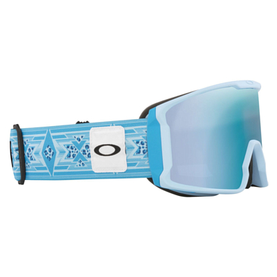 Маска горнолыжная OTG Oakley Line Miner L Jamie Sig Blue Print/Prizm Snow Sapphire