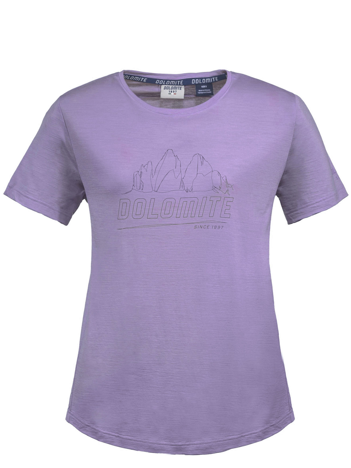 Футболка Dolomite Cristallo Merino Lavender Purple