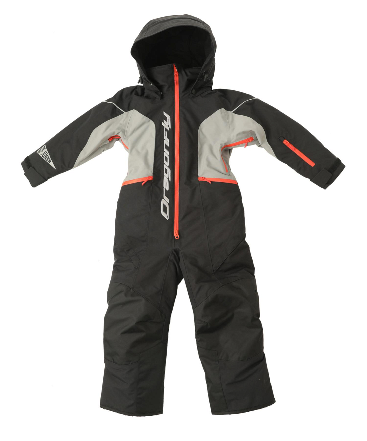 Комбинезон сноубордический детский Dragonfly Gravity Junior Black/Grey