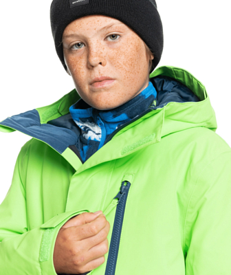 Куртка сноубордическая детская Quiksilver Mission S Yth B Snjt Insignia Blue