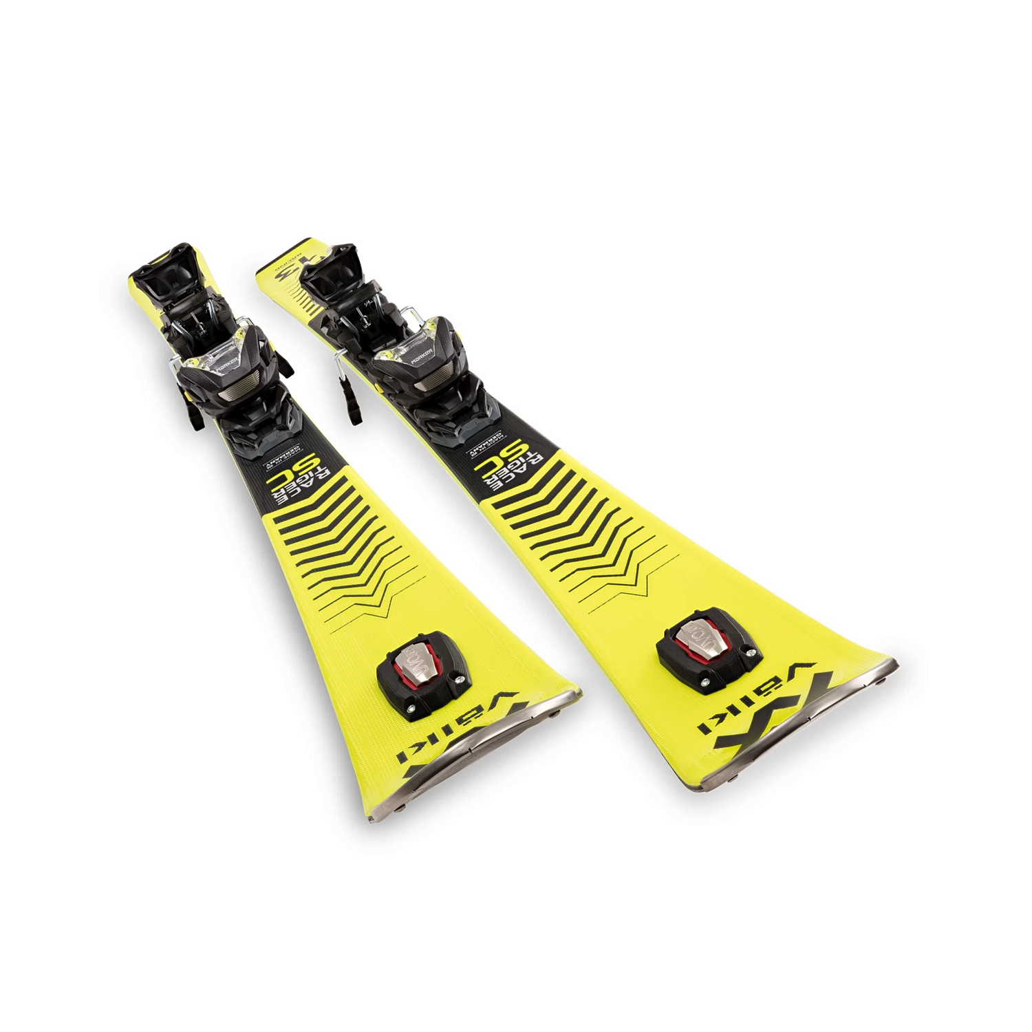 Горные лыжи с креплениями Volkl 2021-22 Racetiger SC + VMotion 12 GW yellow