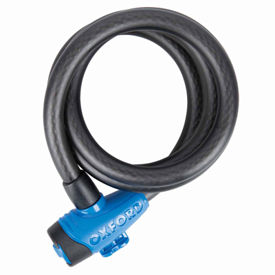 Замок велосипедный Oxford Cable15 (Smoke) 15mmх1500mm