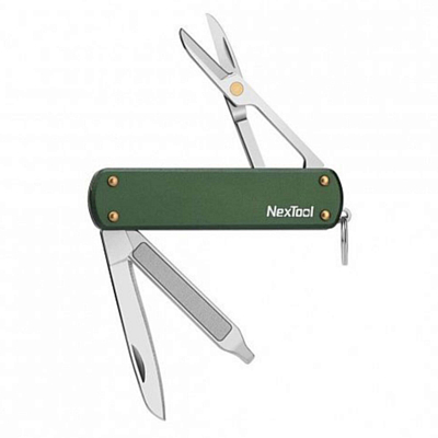 Мультиинструмент NexTool Mini Pocket Knife Green