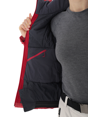 Куртка горнолыжная SALOMON Brilliant Jkt W Rio Red/Garnet Ro