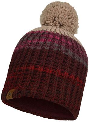 Шапка Buff Knitted & Fleece Band Hat ALINA Maroon