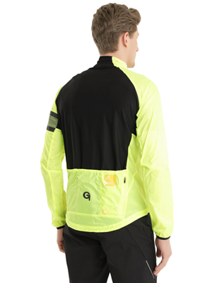 Велокуртка Gonso Karwendel He-Windjacke Safety Yellow