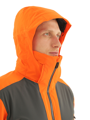 Куртка горнолыжная SALOMON Brilliant Jkt Men'S red Orange/Pureed