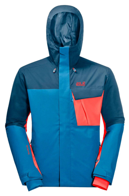 Куртка горнолыжная Jack Wolfskin Sun Peaks Jacket M Blue Pacific