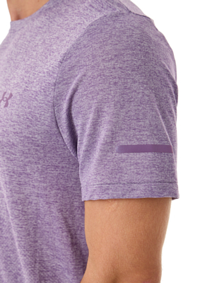 Футболка беговая Under Armour Seamless Stride Retro Purple