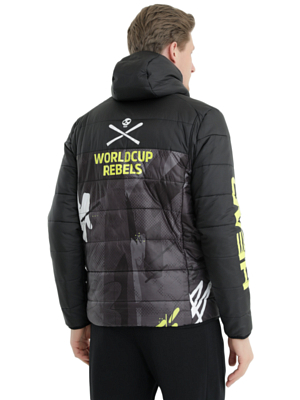 Куртка горнолыжная HEAD Race Star Light Jacket M Black/Yellow Race