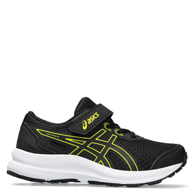 Asics Contend 8 PS Kids Black Yellow