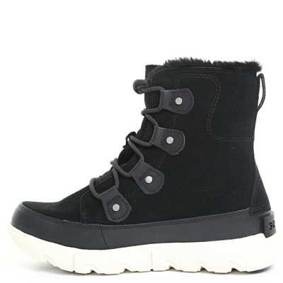 Ботинки Sorel Explorer Ii Joan Faux Fur Wp Black/Fawn