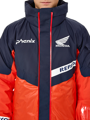 Куртка горнолыжная PHENIX Honda 3 Way Orange