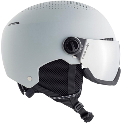 Шлем ALPINA Arber Visor Q-Lite Grey Matt