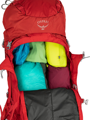 Рюкзак Osprey Ariel Plus 85 Carnelian Red