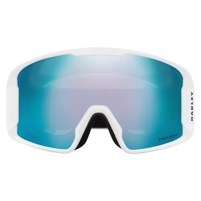 Маска горнолыжная OTG Oakley Line Miner Matte White Wprizmsapphgbl