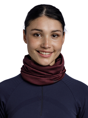 Бандана Buff Merino Lightweight Solid Garnet