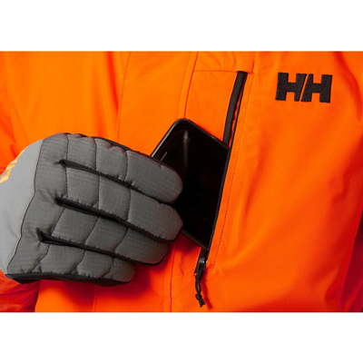 Куртка горнолыжная HELLY HANSEN Bonanza Mono Material Jacket Bright Orange