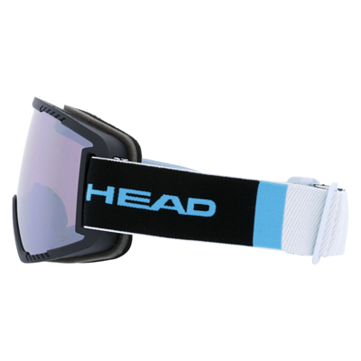 Маска горнолыжная HEAD Contex Pro 5K Race RD+SL 5K L Black/Blue WCR /Chrome