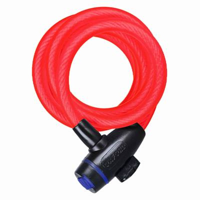 Замок велосипедный Oxford Cable Lock 1,8mх12mm OF249 Red