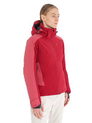 Куртка горнолыжная SALOMON Brilliant Jkt W Rio Red/Garnet Ro