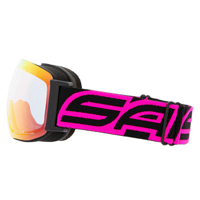 Маска горнолыжная OTG Salice 104DARWF Black/Fuchsia DARW CLEAR S1