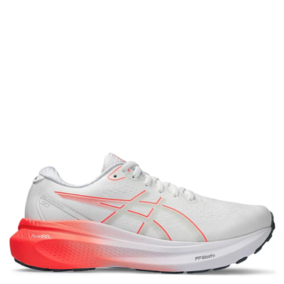 Asics Gel Kayano 30 White Sunrise Red