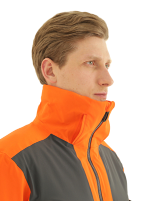 Куртка горнолыжная SALOMON Brilliant Jkt Men'S red Orange/Pureed