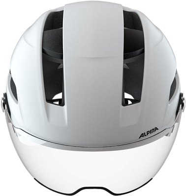 Велошлем ALPINA Soho Visor White Matt