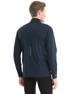 Куртка беговая Asics Lite-Show Winter 1/2 Zip Top French Blue