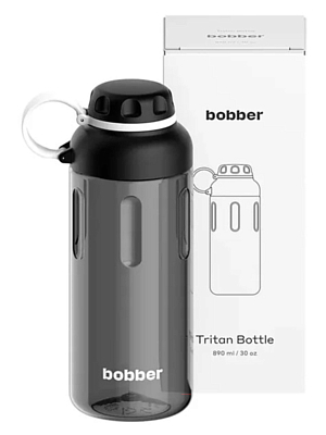 Бутылка Bobber Tritan Bottle 890 мл Black Coffee