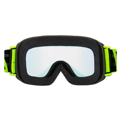 Маска горнолыжная OTG Salice 102DARWF Black-Lime/Darw Clear S1