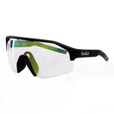 Очки солнцезащитные Bolle 2022-23 LIGHTSHIFTER Black Matte-Phantom Clear Green Photochromic