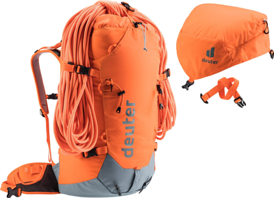 Рюкзак Deuter Gravity Expedition 45+ SL Saffron-Slateblue