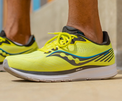 Saucony ride yellow on sale