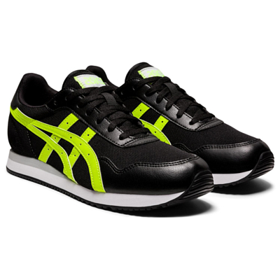 Кроссовки Asics Tiger Runner Black/Hazard Green