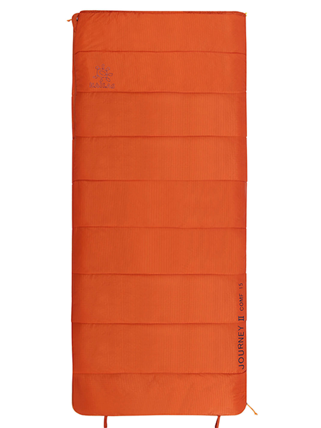 Спальник Kailas Journey II 15 Envelope Sleeping Bag L Oxidized Orange