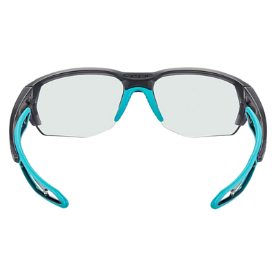 Очки солнцезащитные CEBE Strack Ultimate L Translucent Black Teal Matte-Zone Vario Grey/Blue