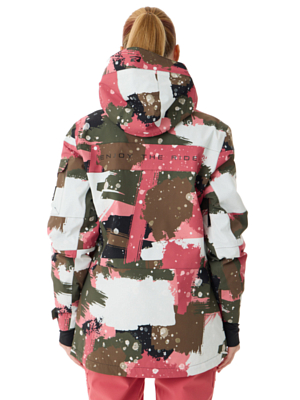 Куртка сноубордическая Анорак Rehall Vie-R Camo Abstract Rose