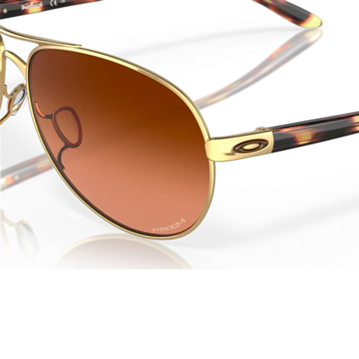 Очки солнцезащитные Oakley Feedback Polished Gold-Prizm Brown Gradient